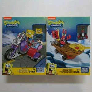 Mega Bloks Spongebob SquarePants 2 Pack